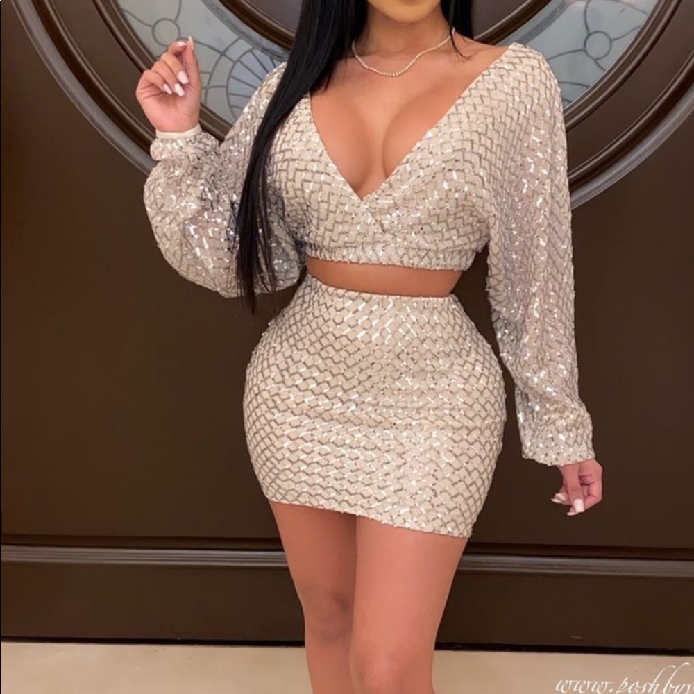 Sequin 2pc set (Top & Bottom)